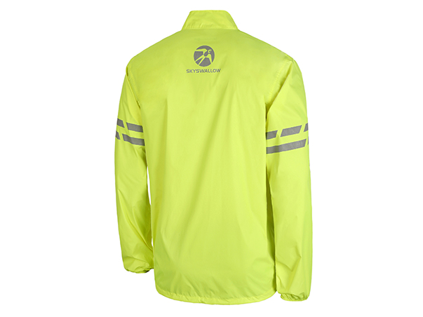 Yellow Polyester Motorcycle Rainwear