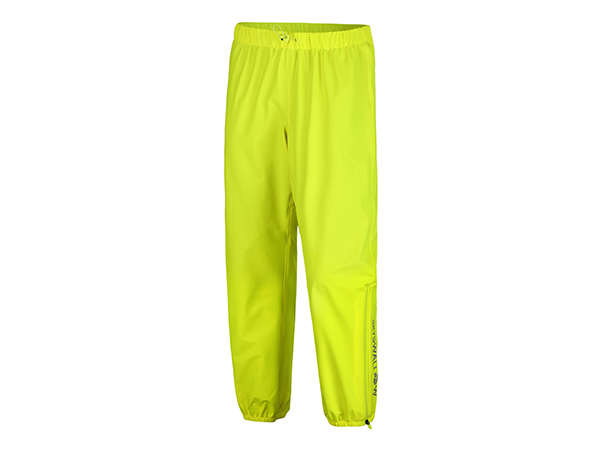 Fluo Yellow PU Motorcycle Rainwear