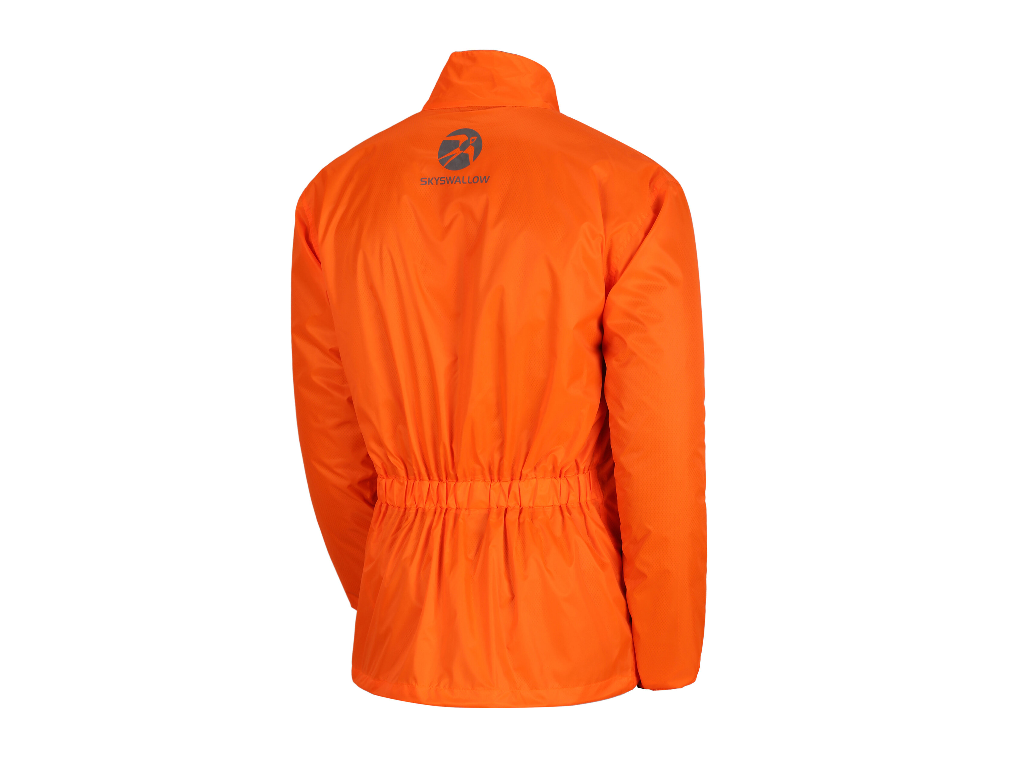 Orange Polyester Motorcycle Rainwear