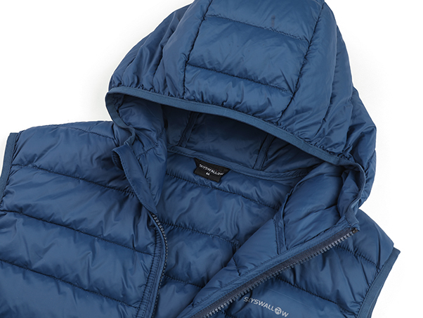 Men's Hood Vest without Sleeve