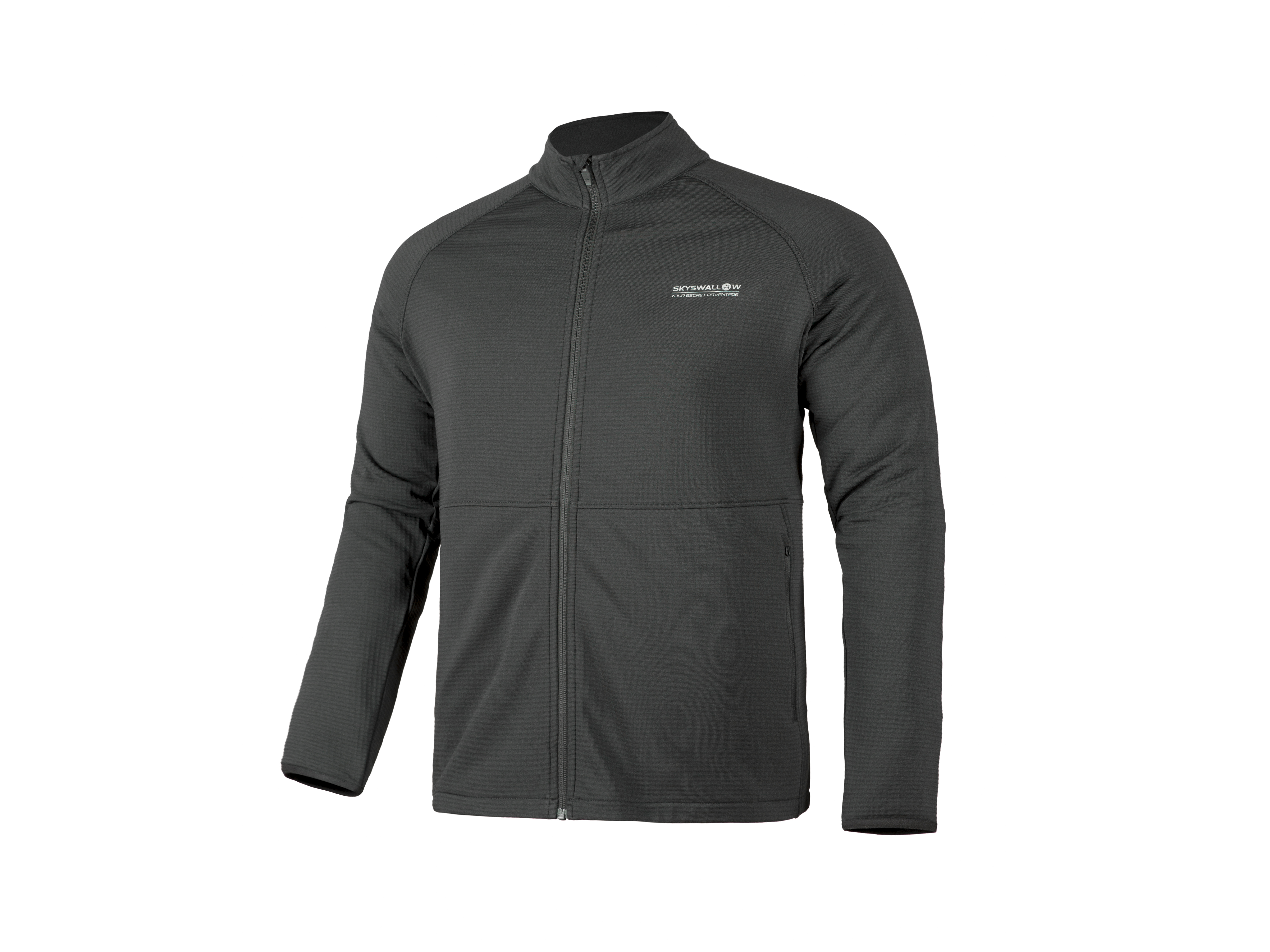 Thermal Long Sleeve Whole Zipper Shirt