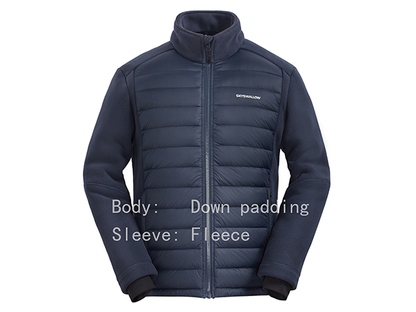 Down Padding Fleece Jacket