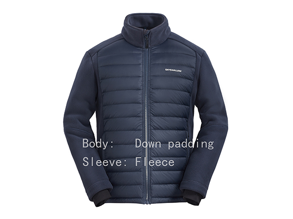 Down Padding Fleece Jacket