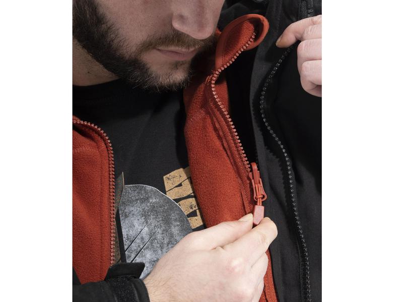 Color Patch Tech Fleece Jacket